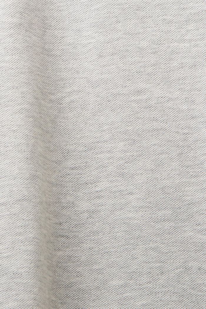 T-Shirt-Minikleid im Polo-Design, LIGHT GREY, detail image number 5