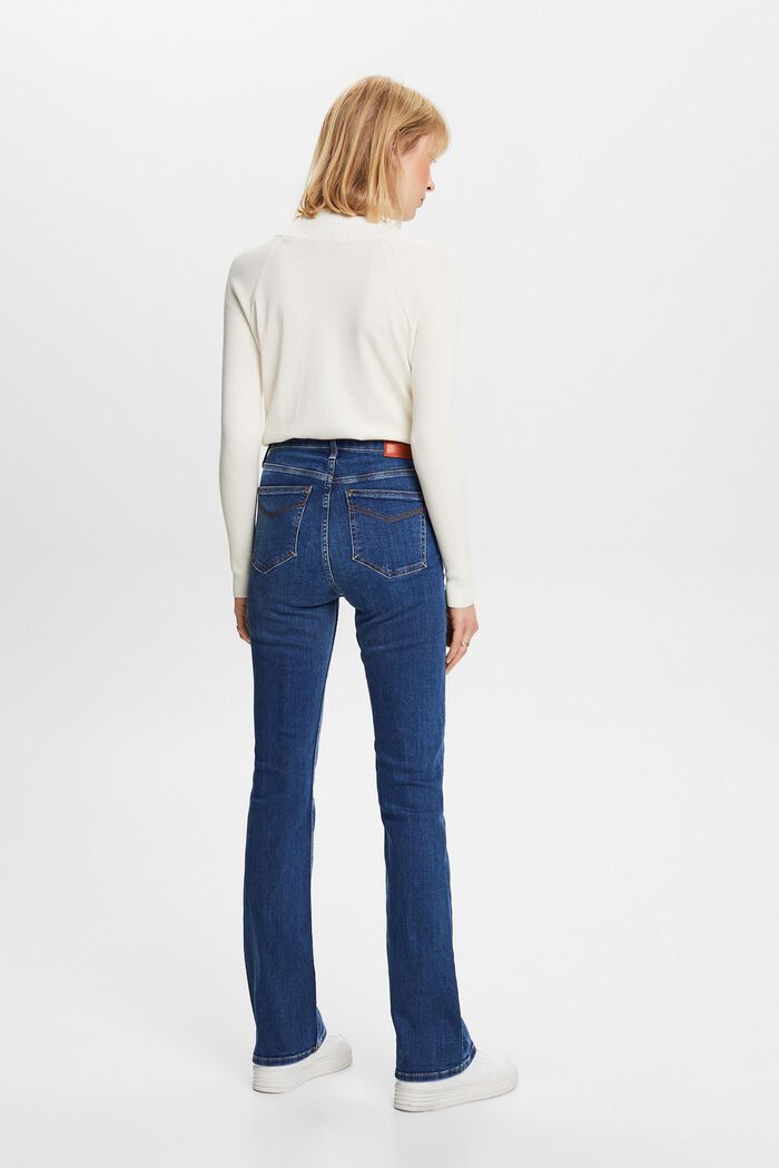 Premium Bootcut-Jeans mit hohem Bund, BLUE MEDIUM WASHED, detail image number 3