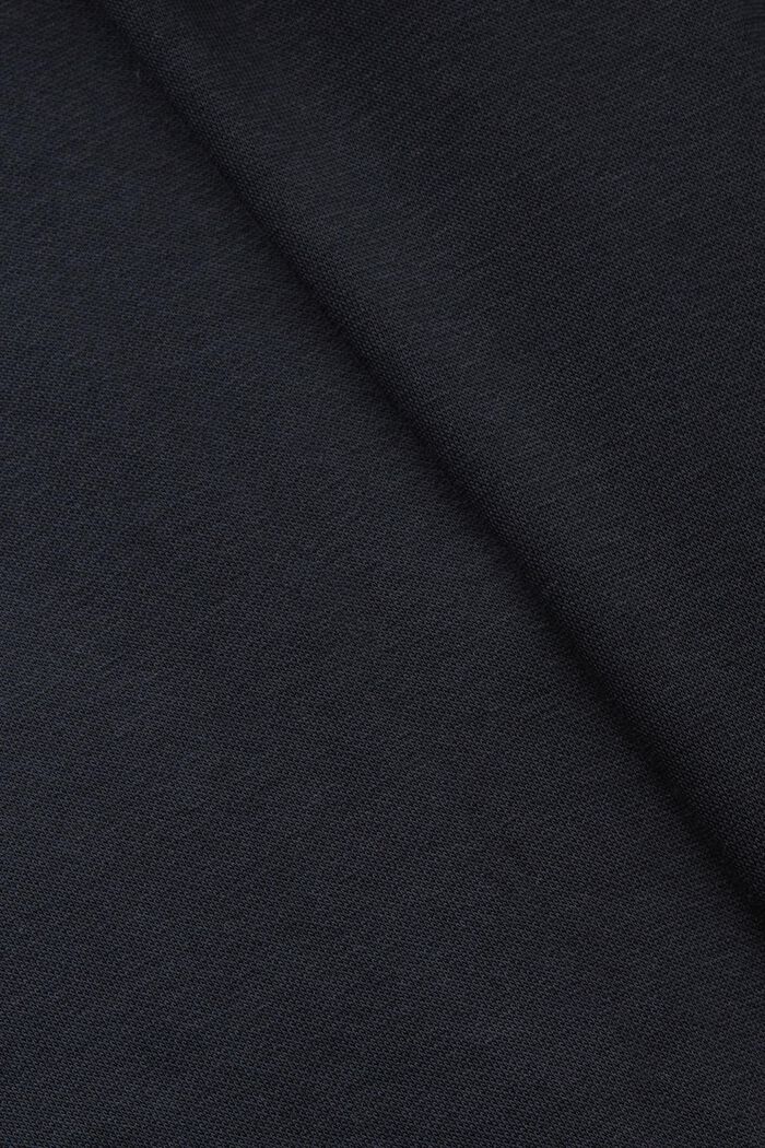 Kapuzensweatshirt aus Fleece mit Logo, BLACK, detail image number 5