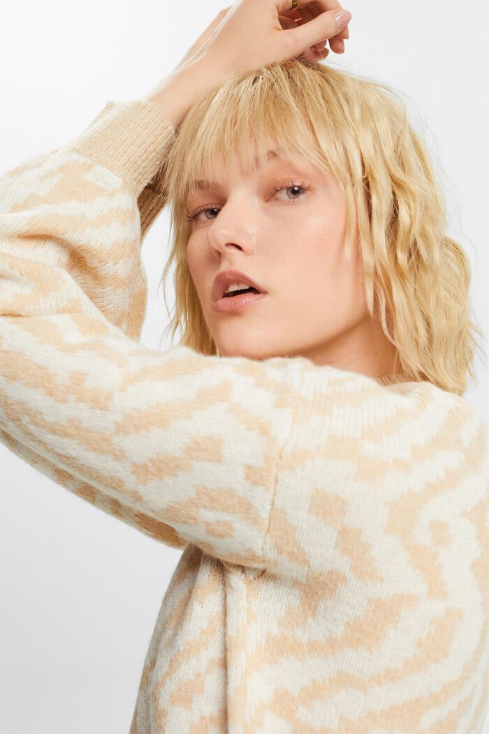 Sweaters, DUSTY NUDE, detail image number 4