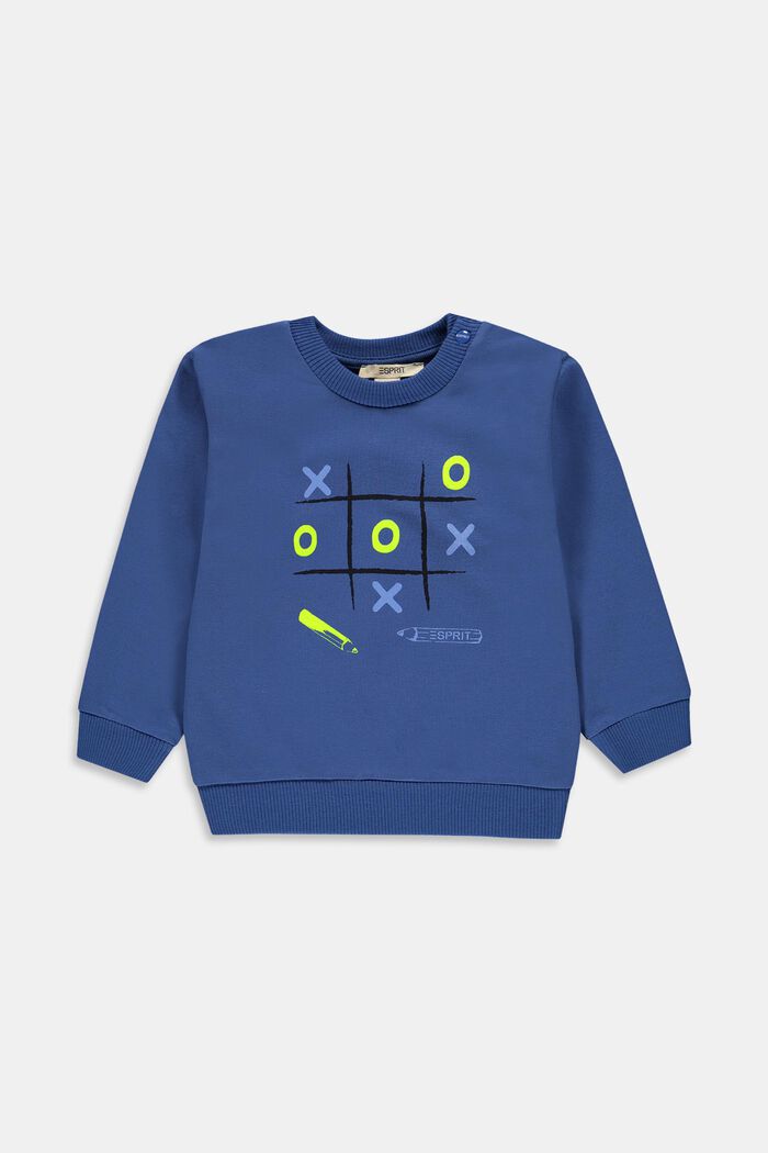 Sweatshirt mit Print, BLUE, detail image number 0