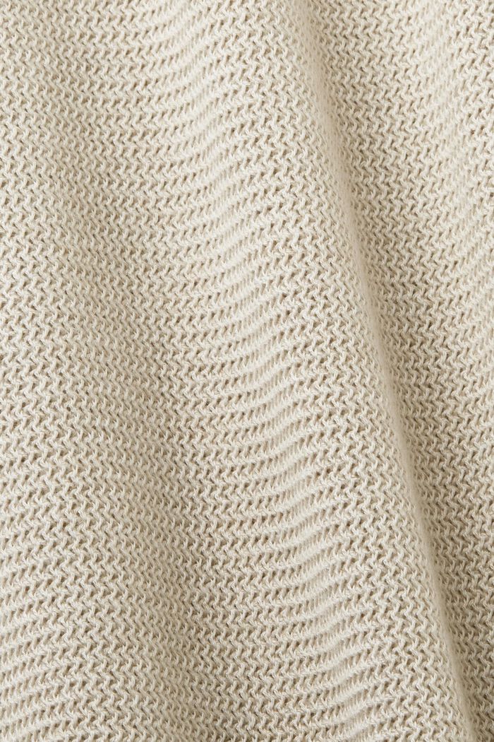 Pullover aus Strick, LIGHT TAUPE, detail image number 4