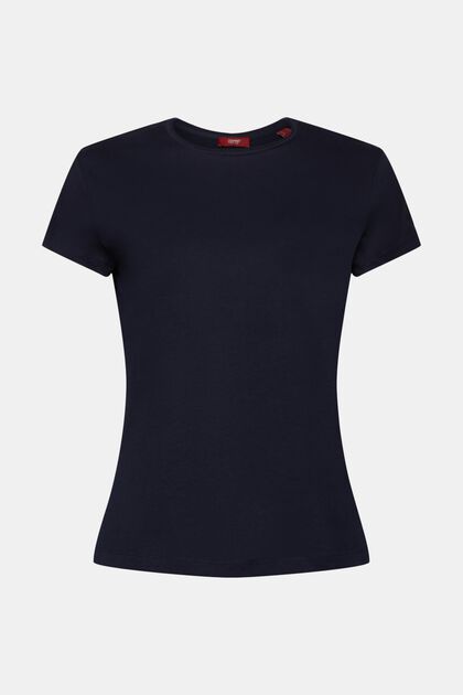 T-Shirt mit Rundhalsausschnitt, 100 % Baumwolle