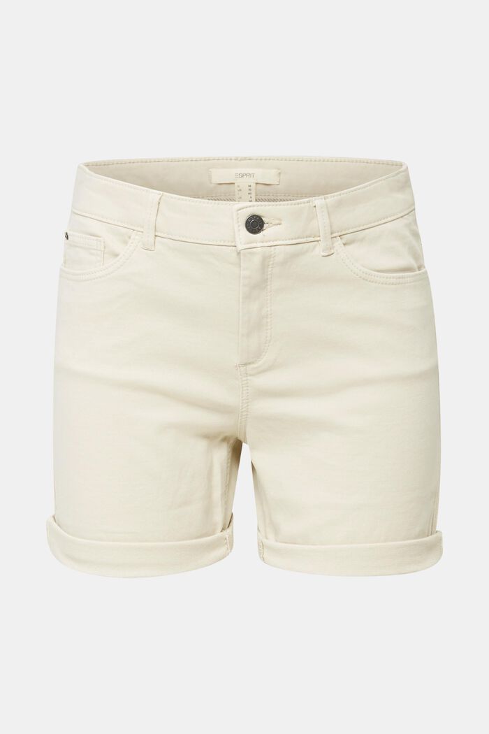 REPREVE Stretch-Shorts, recycelt, SAND, detail image number 0