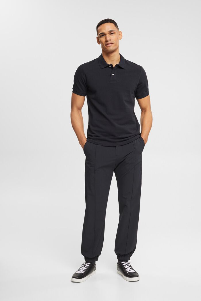 Slim Fit Poloshirt, BLACK, detail image number 1