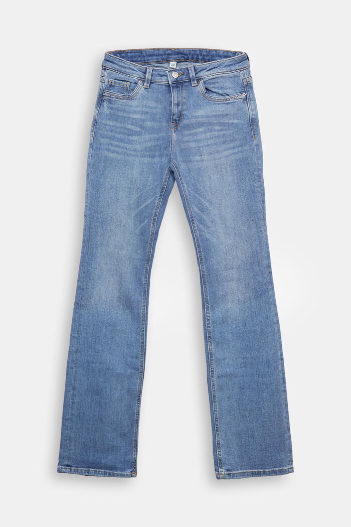 Superstretch-Jeans mit Organic Cotton, BLUE MEDIUM WASHED, detail image number 2