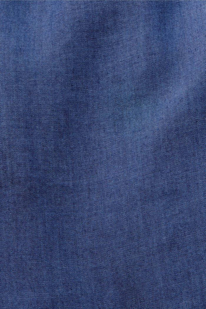 Oversize-Hemdbluse, TENCEL™, BLUE DARK WASHED, detail image number 6