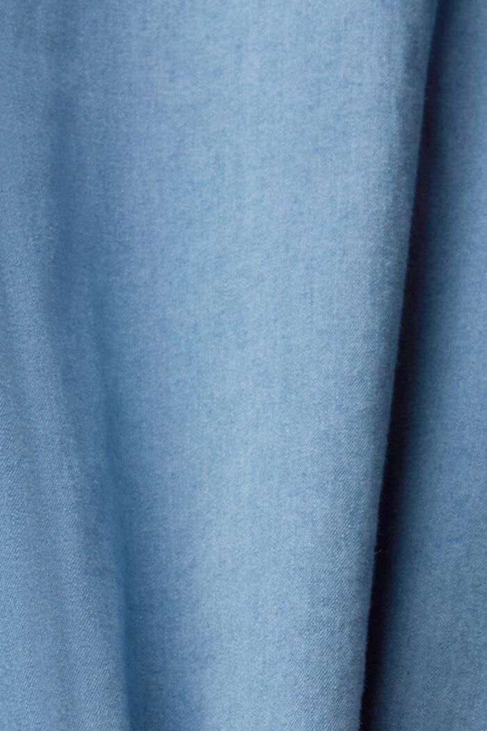 Denim-Shirt, BLUE BLEACHED, detail image number 7