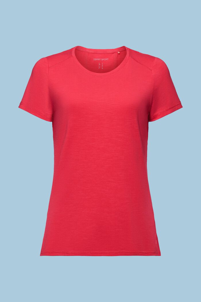 Active-T-Shirt, E-DRY, RED, detail image number 7