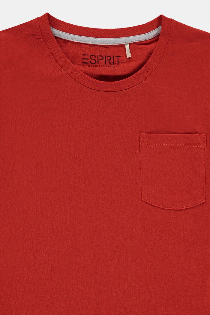 Boxy T-Shirt mit reflektierenden Elementen, RED, detail image number 2