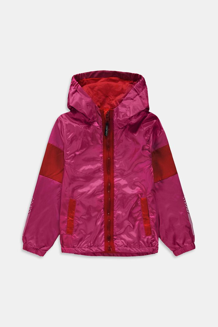 Jackets outdoor woven, PINK FUCHSIA, detail image number 0