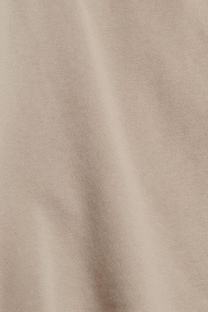 Sweat-Shorts aus Baumwolle, LIGHT TAUPE, detail image number 1