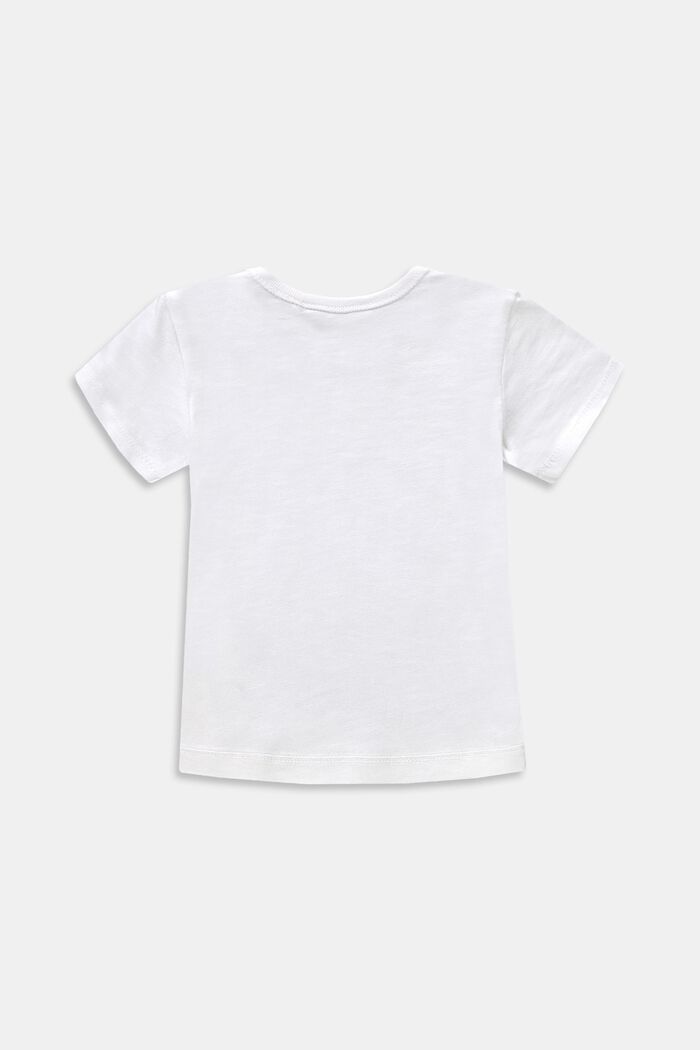 T-Shirt mit Farbverlauf, 100% Organic Cotton, WHITE, detail image number 1
