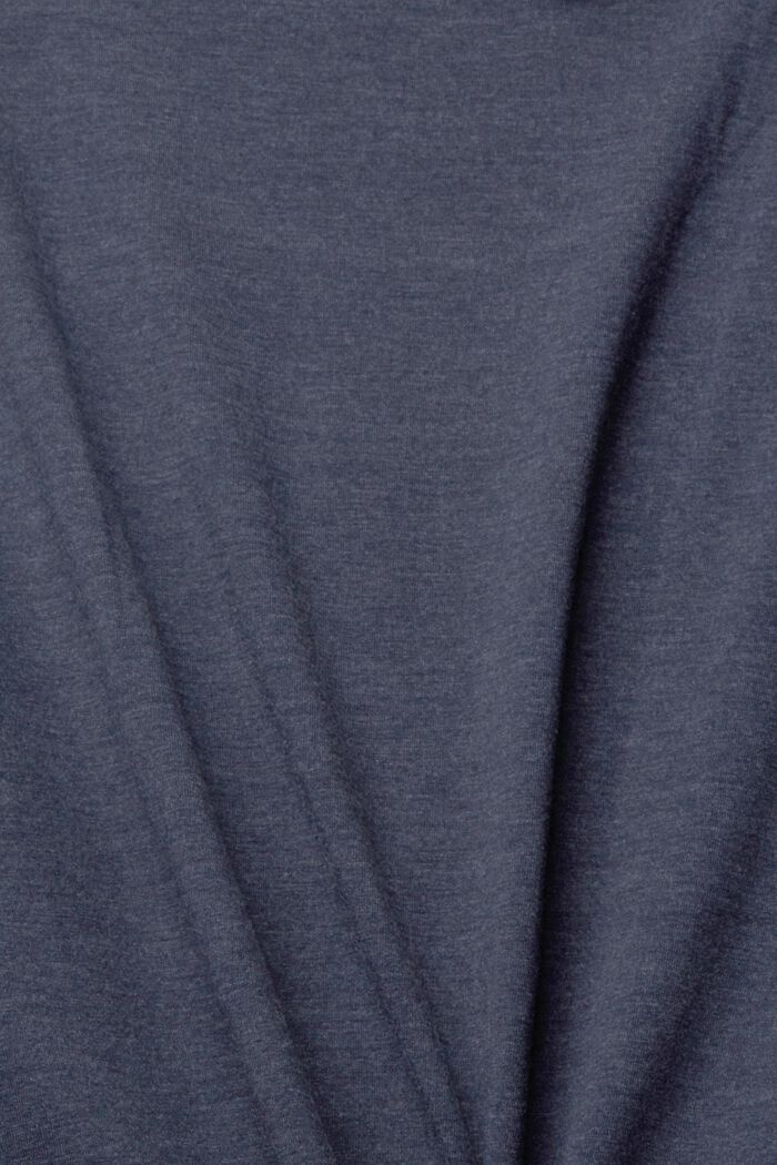 T-Shirt mit Brusttasche aus Baumwoll-Mix, NAVY, detail image number 3