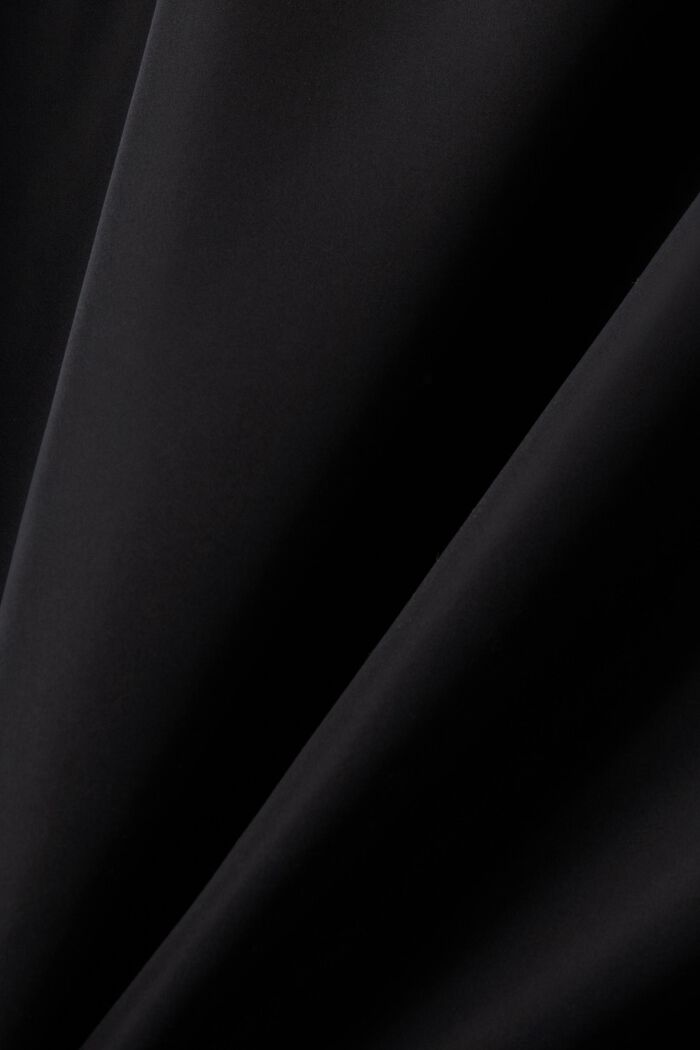 Mantel mit abnehmbarer Kapuze, BLACK, detail image number 5