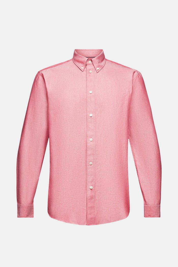 Oxford-Hemd aus Baumwolle, RED, detail image number 6