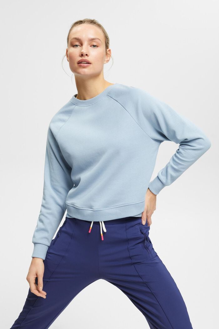 Sweatshirt, PASTEL BLUE, detail image number 0