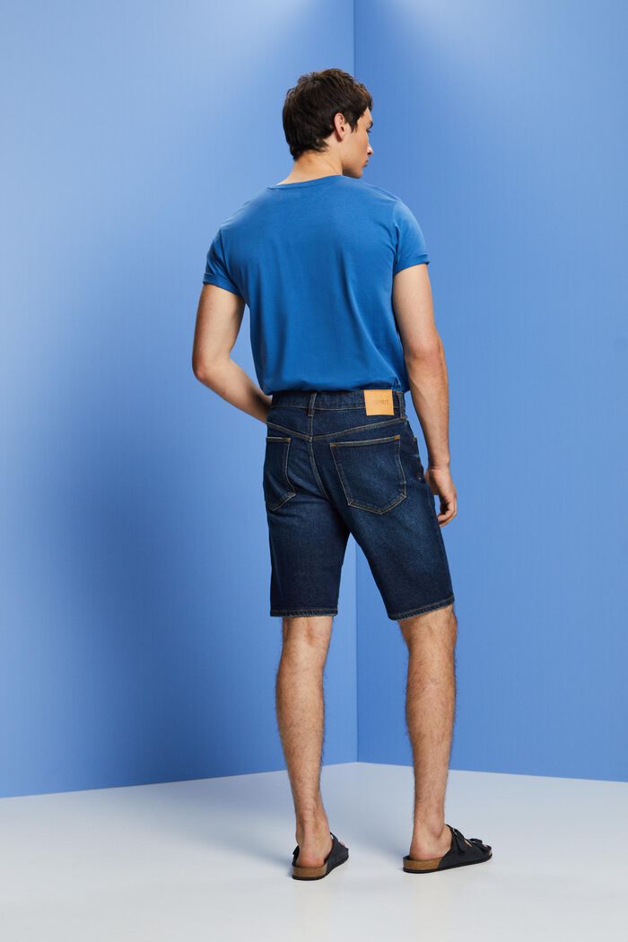 Jeans-Bermudashorts, BLUE LIGHT WASHED, detail image number 3