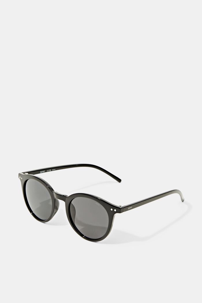 Sonnenbrille mit runden Gläsern, BLACK, detail image number 3