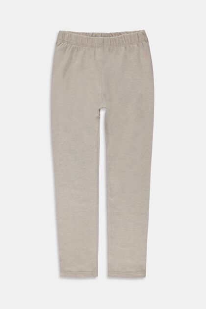 Pants knitted, LIGHT BEIGE, overview