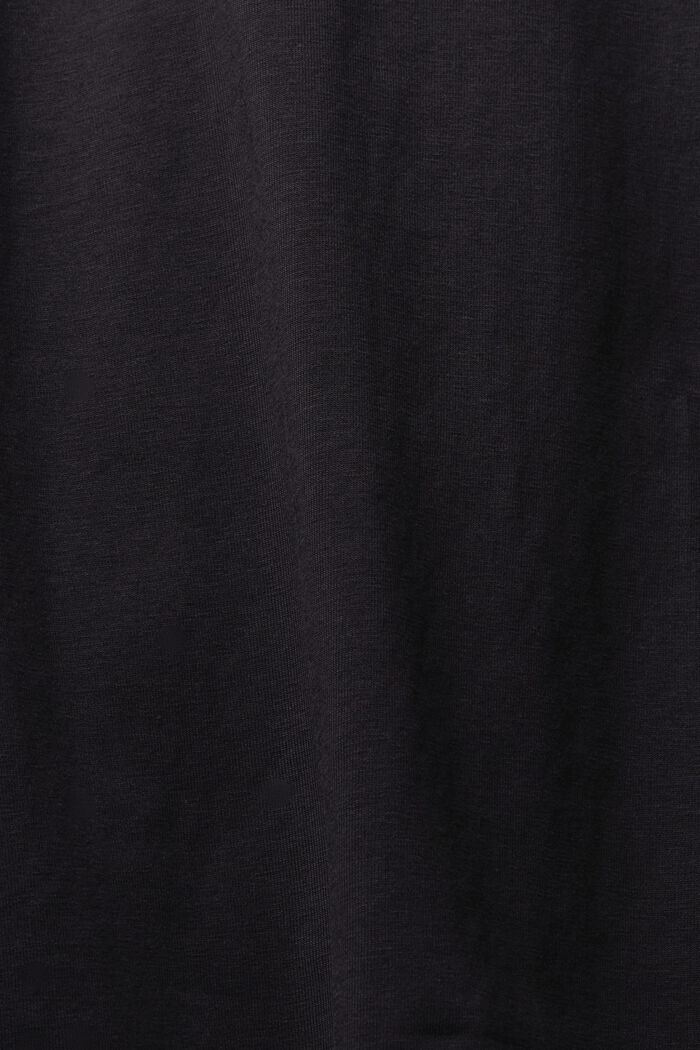 Pyjama-Set mit Spitzendetails, BLACK, detail image number 3