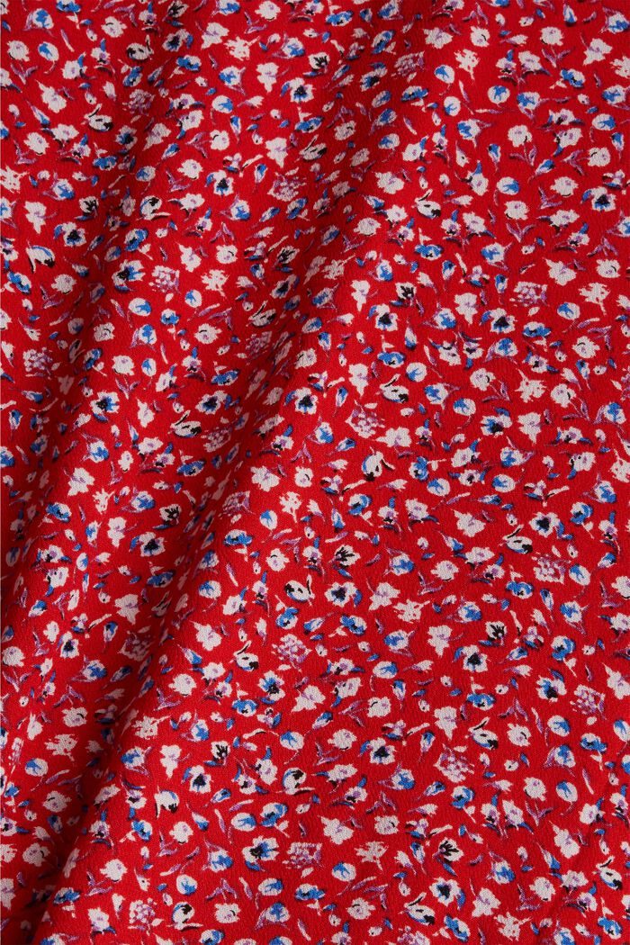 CURVY Print-Kleid aus LENZING™ ECOVERO™, RED, detail image number 1