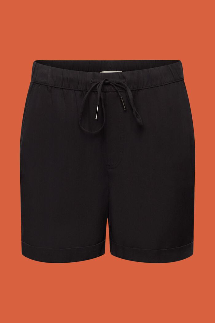 Shorts mit TENCEL™, BLACK, detail image number 6