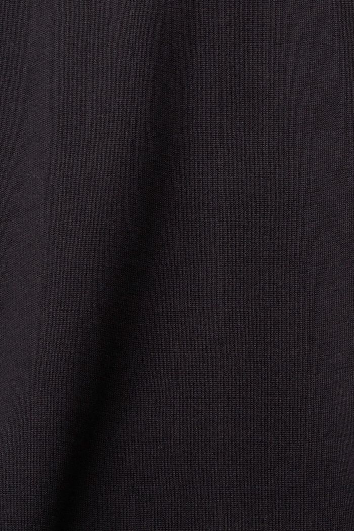 Kapuzenpullover aus Strick, BLACK, detail image number 4