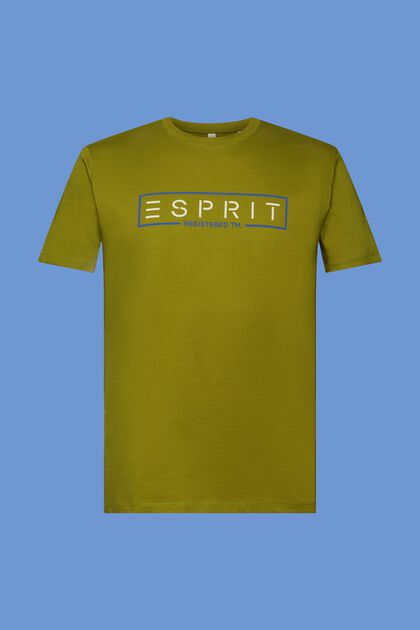 Jersey-T-Shirt mit Logo-Print