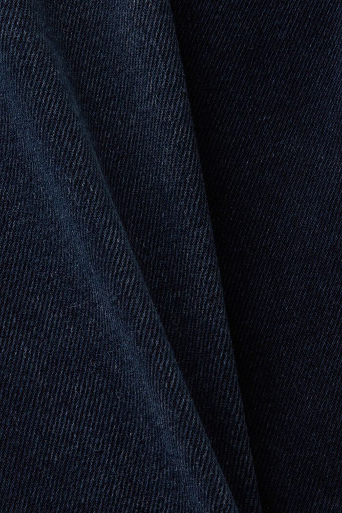 Jeans mit gerader Passform und mittelhohem Bund, BLUE BLACK, detail image number 6