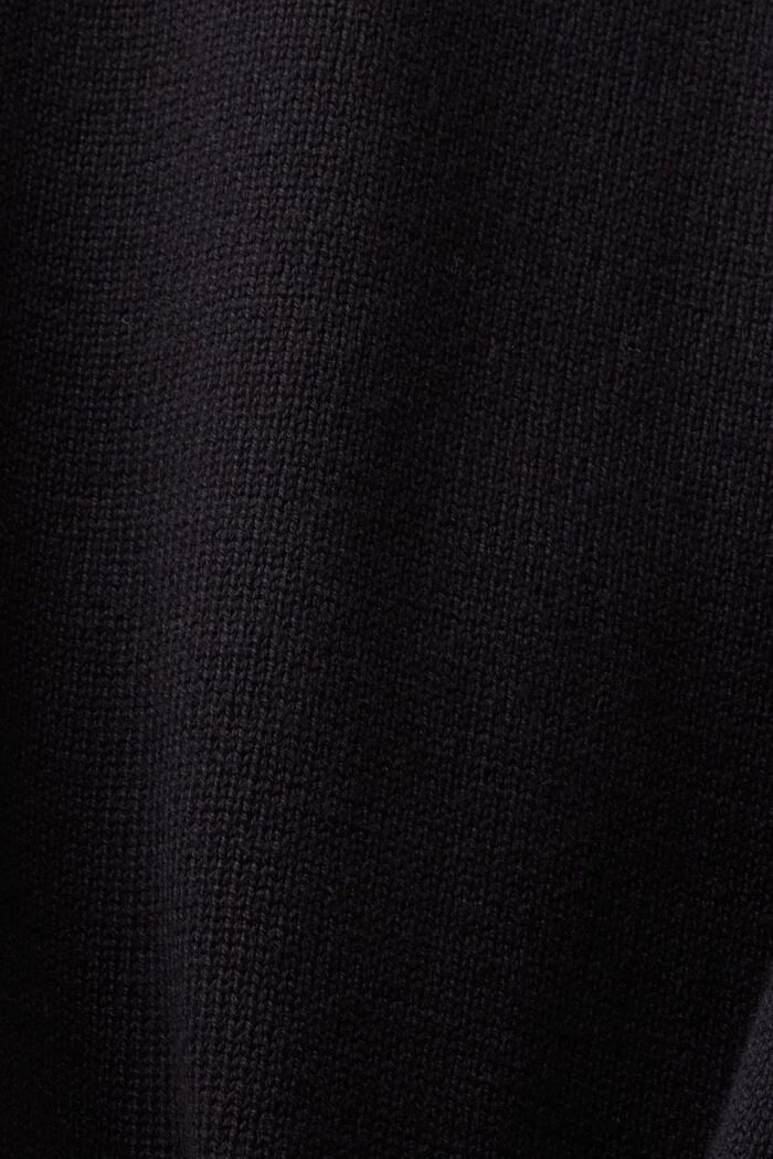 Strick-Cardigan mit Reißverschluss, BLACK, detail image number 5