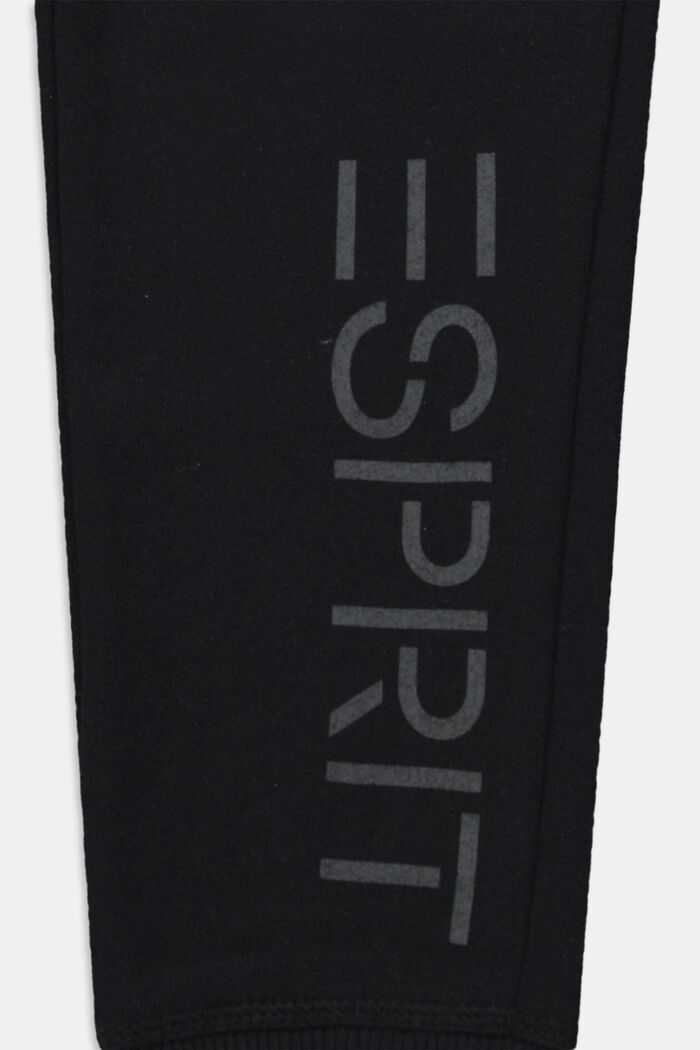 Sweathose mit Logo-Print, BLACK, detail image number 2