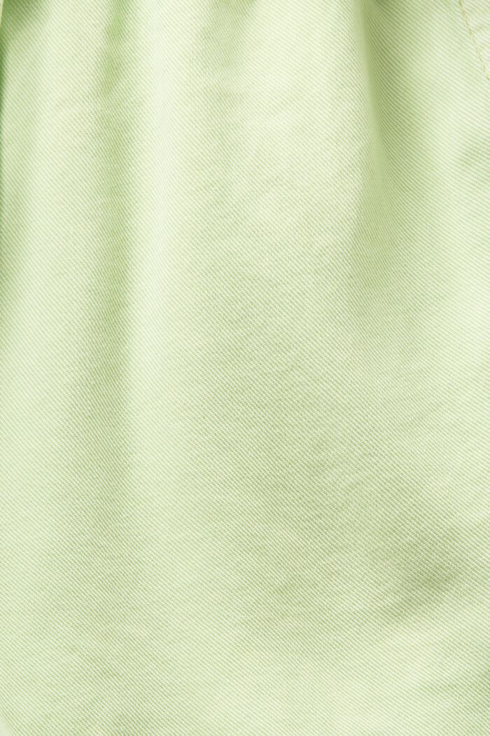 Pull-on-Shorts aus Twill, LIGHT GREEN, detail image number 6