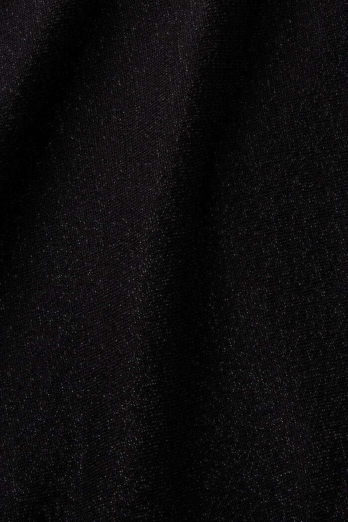 Pullover mit Fledermausärmeln und Glitzereffekt, LENZING™ ECOVERO™, BLACK, detail image number 5