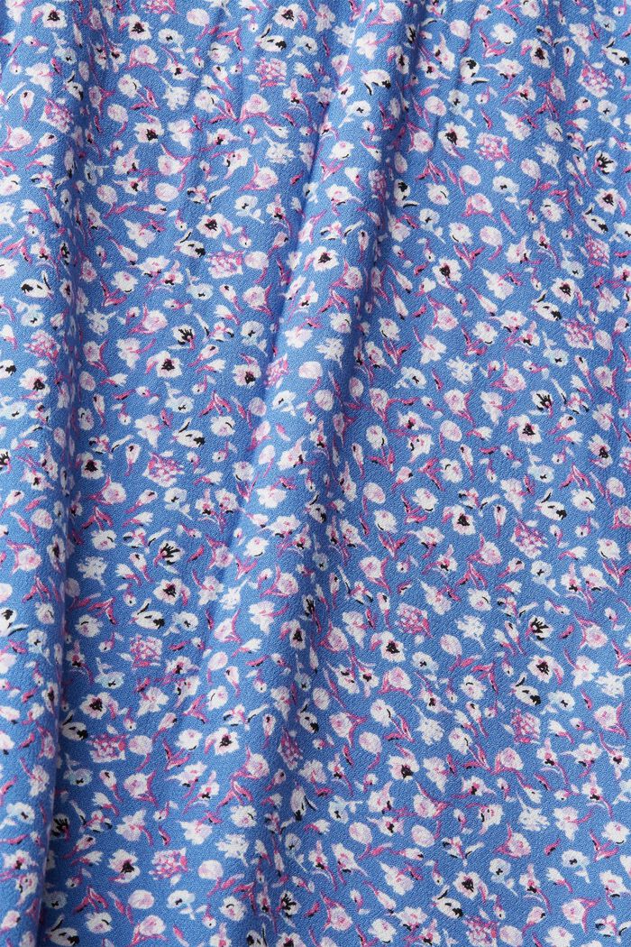 CURVY Florale Bluse aus LENZING™ ECOVERO™, LIGHT BLUE LAVENDER, detail image number 4