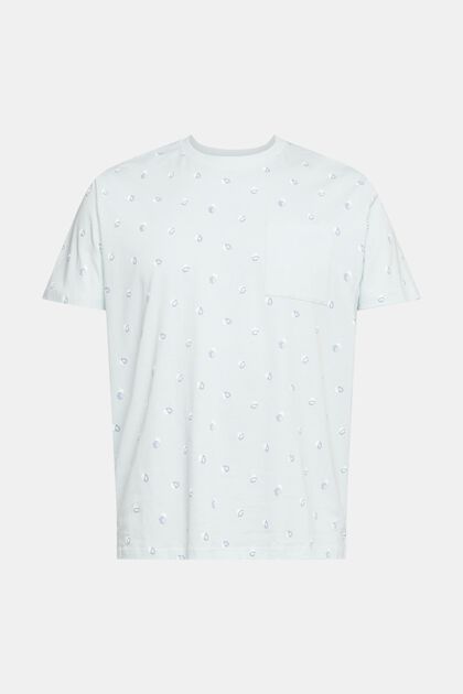 Jersey-T-Shirt mit Print