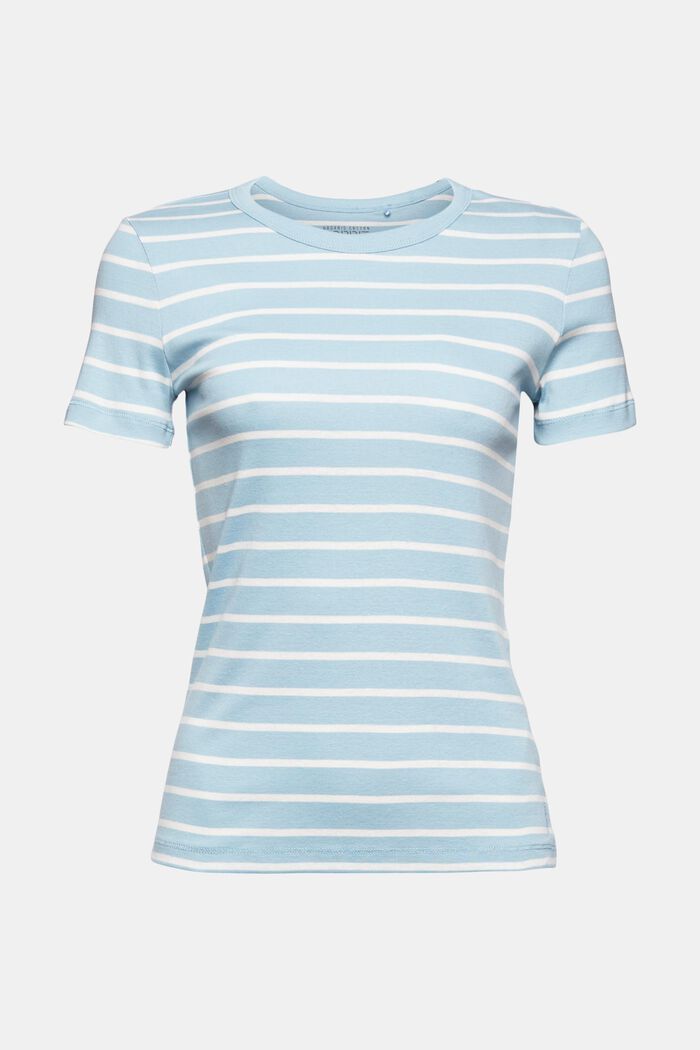 T-Shirt mit Streifen, 100% Organic Cotton