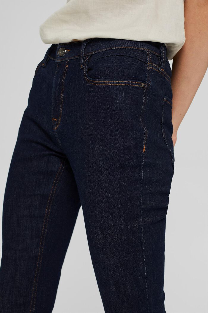 Stretch-Jeans aus Bio-Baumwolle, BLUE RINSE, detail image number 2