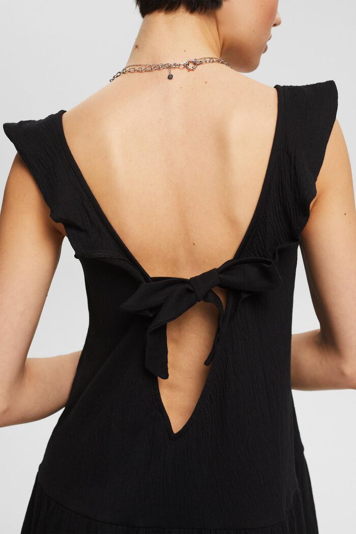 Kleid mit Rückenausschnitt, BLACK, detail image number 3