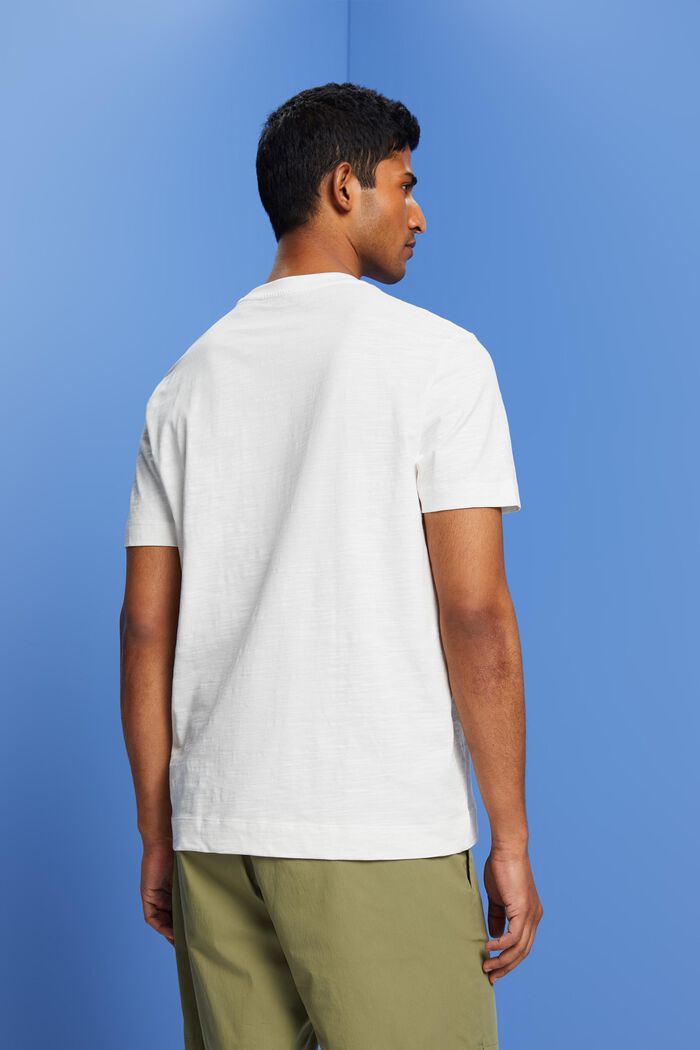 T-Shirt aus Jersey, 100% Baumwolle, ICE, detail image number 3