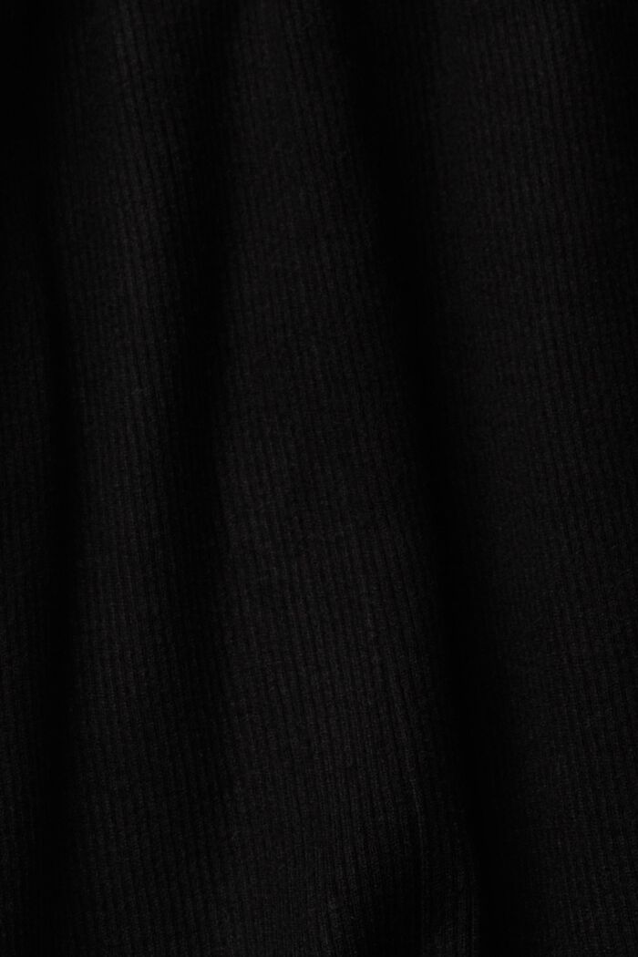 Long-Cardigan mit Gürtel, BLACK, detail image number 4