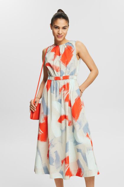A-Linien-Kleid mit Print