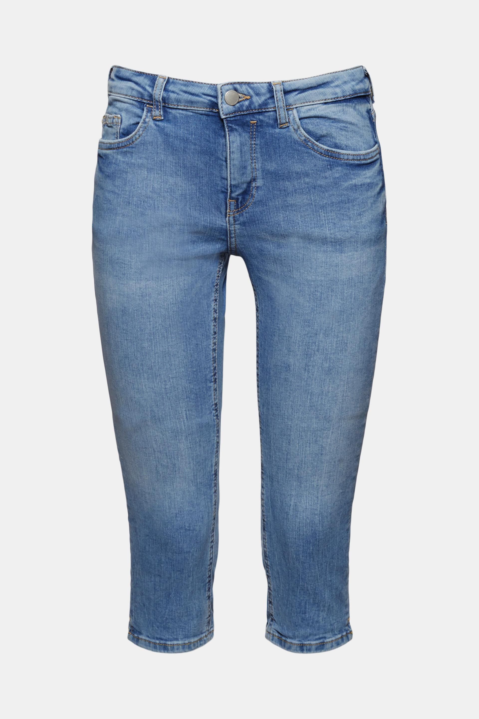 Damen Bekleidung Jeans Capri-Jeans und cropped Jeans Object Denim Jeans marina in Braun 