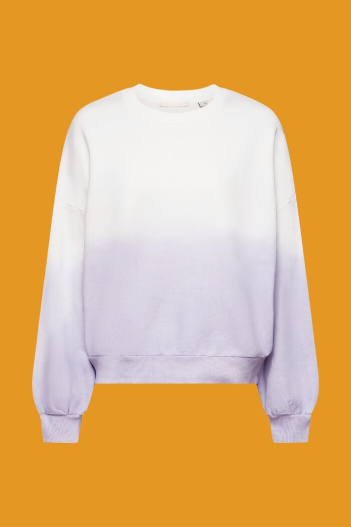Oversized-Sweatshirt in Ombré-Design, VIOLET, detail image number 5