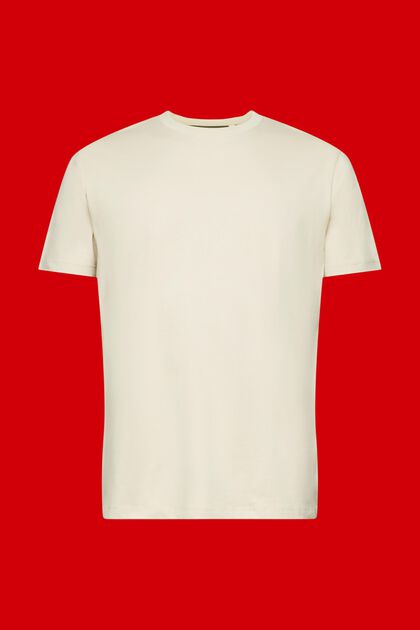 Zweifarbiges T-Shirt aus Baumwolle