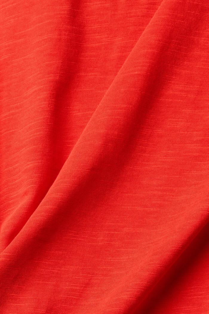 T-Shirt, ORANGE RED, detail image number 6