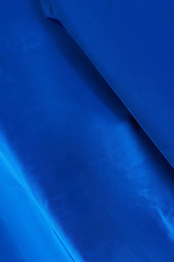 Bomberjacke aus Satin, BRIGHT BLUE, detail image number 5