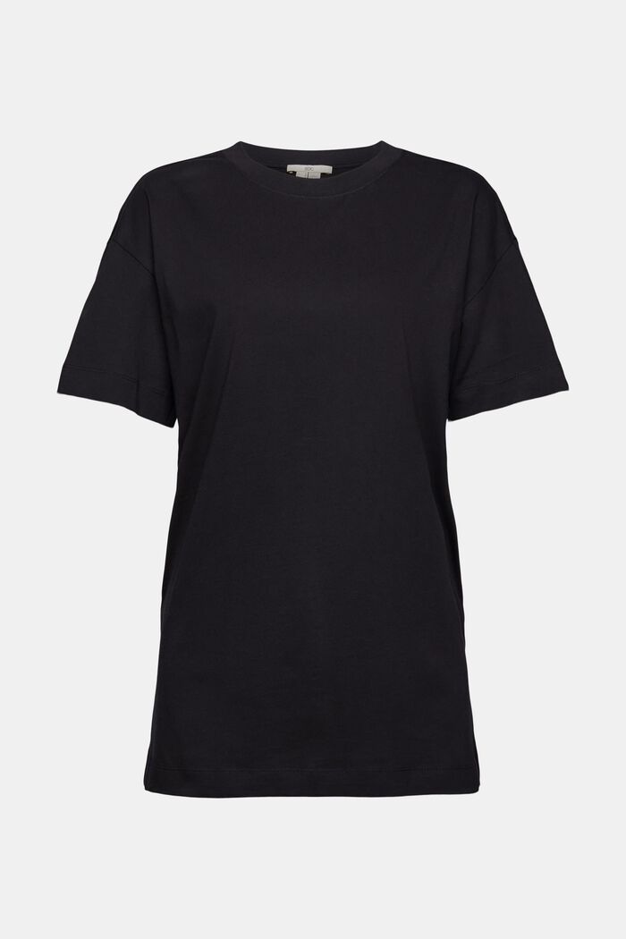 Oversize Jersey-T-Shirt, BLACK, detail image number 6