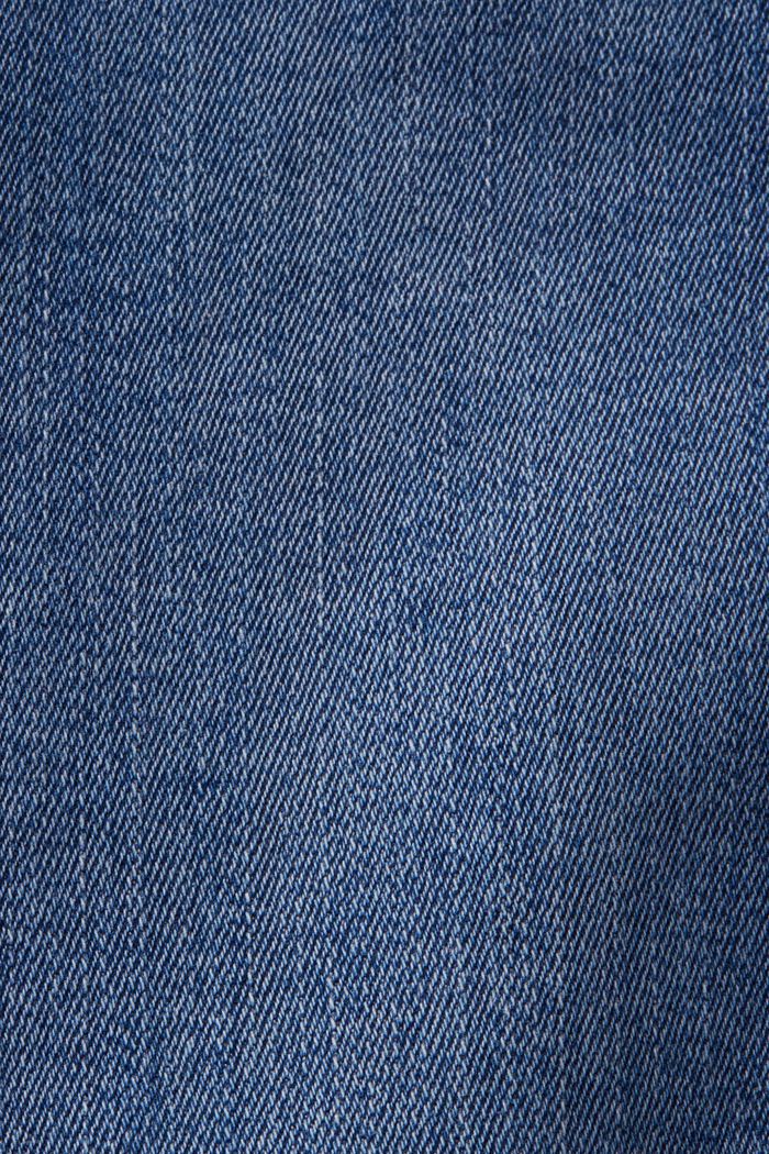 Shaping-Jeans mit hohem Bund, BLUE MEDIUM WASHED, detail image number 6