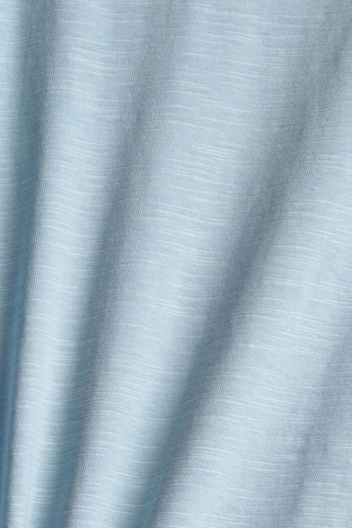 T-Shirt  aus 100% Organic Cotton, GREY BLUE, detail image number 1